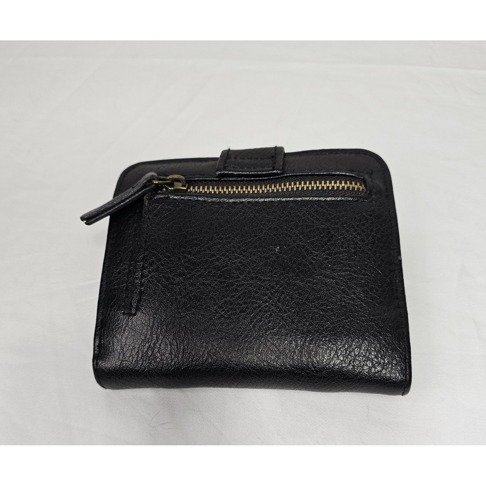 Guang Tong [On Snap] Wallet 5x4 Bi-Fold‎ W/Flip Inside. No Material Tag Inside - Picture 2 of 4
